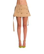 Trench Mini Skirt