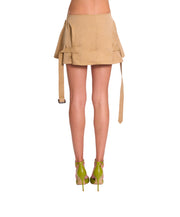 Trench Mini Skirt