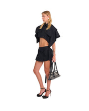 Trench Mini Skirt